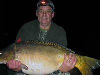 Brain Cromwell with his personal best Carp