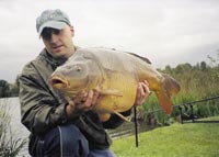 Kevin with a CArp caught with a Chimera ciustom rod